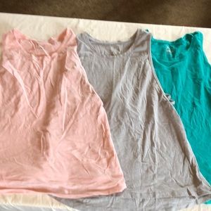 Set of 3 XL workout tanks
